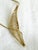 Vintage 1980s Italian Gold Two-Tone Herringbone Collar Necklace For Sale - Image 14 of 17