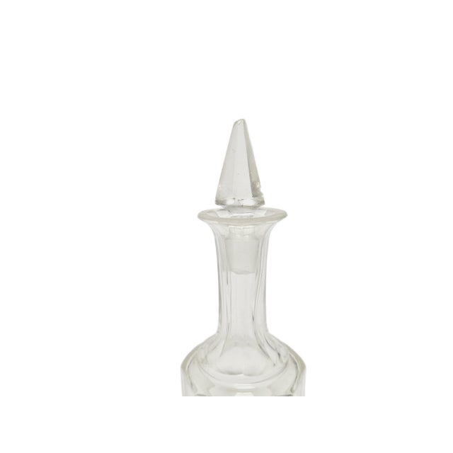 Biedermeier Style Czechoslovakian Olive and Oil Carafe, 1900s For Sale - Image 5 of 10