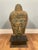 You are viewing a wonderful vintage Thai Buddha bust in carved wood A large and striking carved Buddha head, mounted on a...