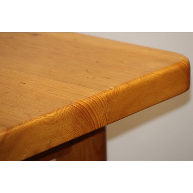 Modernist Pine Table by René Martin, 1960s For Sale - Image 12 of 18
