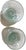 Biot Mid Century French Biot Pale Green 7” Bubble Glass Hurricane Candle Holders / Photophores a Pair For Sale - Image 4 of 7
