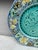 French Country 19th Century French Majolica Flowers Plate For Sale - Image 3 of 4