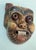 Contemporary Mid 20th Century Thai Hand-Carved Wood Stylized Boar Folk Art Wall Mask For Sale - Image 3 of 12