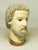 Spanish Antique Spanish Colonial Hand Carved Head of a Santo For Sale - Image 3 of 15