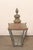 An impressive pair of French copper and glass lanterns from the early 20th century. These antique light fixtures from...