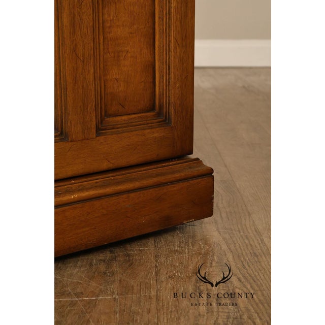 Wood Henredon Mid Century Modern Walnut Sideboard For Sale - Image 7 of 18