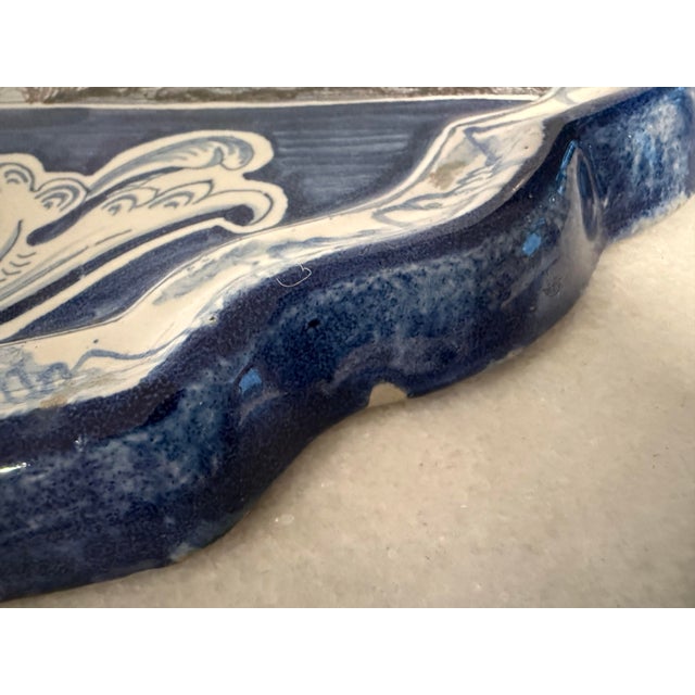 Antique Delft Wall Plaque For Sale - Image 12 of 12