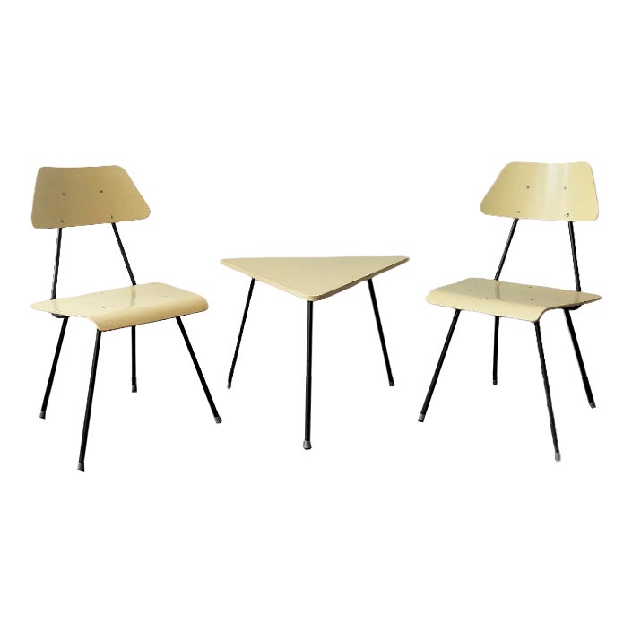 Room 56 Chairs and Side Table by Rob Parry for Dico, the Netherlands