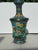 Turquoise 1950s Chinese Cloisonné Flower Vase For Sale - Image 8 of 10