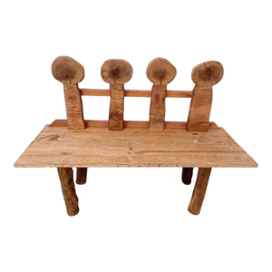 Handmade Recycled Wood Bench