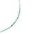 Modern Ombre Light Emerald Necklace 14k Gold For Sale - Image 3 of 9