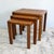 Teak Nesting Tables attributed to Salling Stolefabrik, 1960s, Set of 3 For Sale - Image 4 of 8