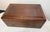 Brass Large Antique J Wanamaker 1800's Wood Brass Flatware Silverware Box Display Case For Sale - Image 8 of 14