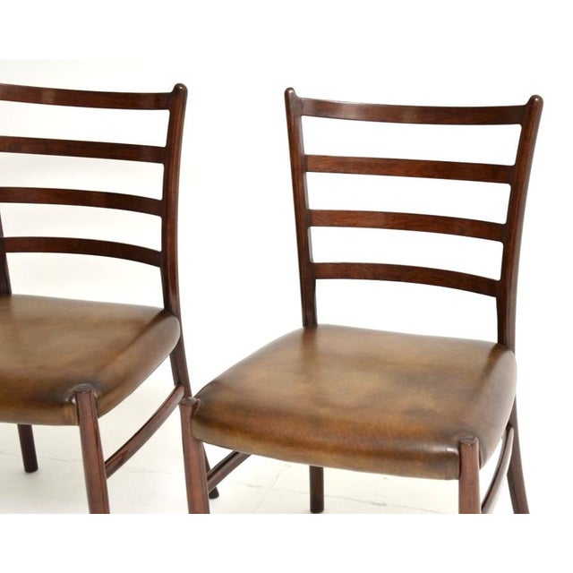 Wood Danish Armchairs from Johannes Andersen, 1960s, Set of 2 For Sale - Image 7 of 11
