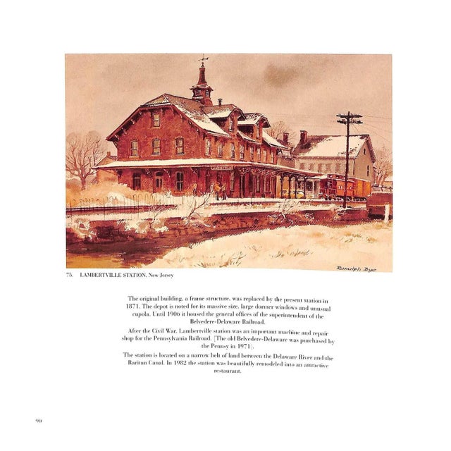 "Ranulph Bye's Bucks County" 1989 Bye, Ranulph (Signed) For Sale - Image 9 of 12