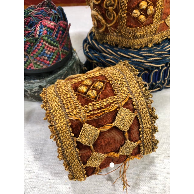 Textile Antique Textiles Collection of Decorative Trims - Set of 10 For Sale - Image 7 of 9