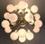 Metal 21st Century Nova Natural Brass Matte White Murano Sputnik Chandelier by Fabio LTD For Sale - Image 7 of 7
