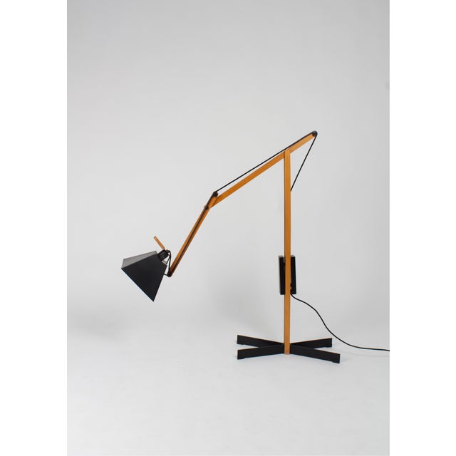 1970s Archimedes Floor Lamp by Gemma Bernal and Ramón Isern for Tramo 1970s For Sale - Image 5 of 12