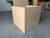 1980s Italian Postmodern Bullnose Beige Travertine Square Coffee Table by Stone International For Sale - Image 14 of 15