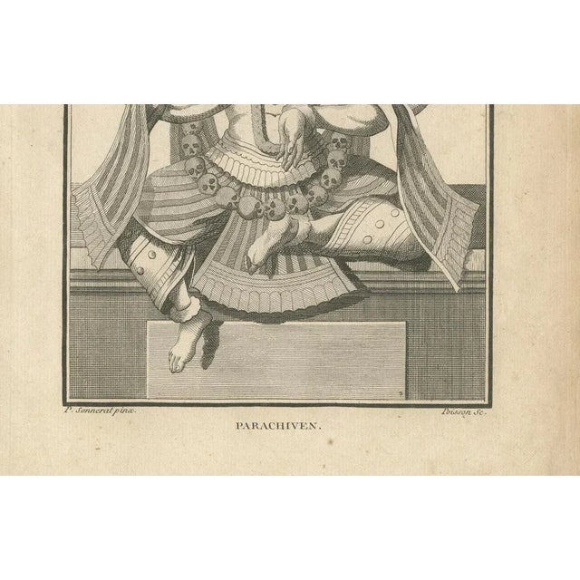 Parachiven, 1806, Engraving on Paper For Sale - Image 3 of 10