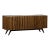 NOIR Illusion Sideboard, Metal and Walnut For Sale