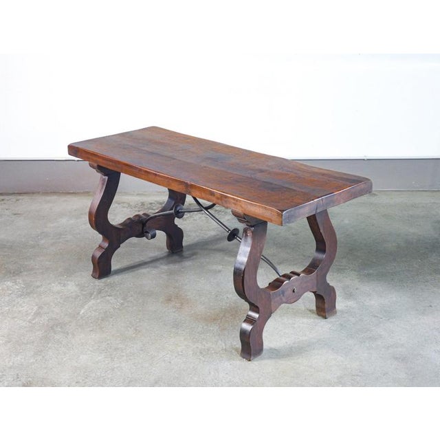 Refectory Table in Walnut For Sale - Image 10 of 16