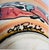 Richie Pottery 2002 Hand Painted Large Bowl with Original Sticker For Sale - Image 10 of 11