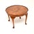 Wood Vintage Pie Crust Coffee Table in Burr Walnut, 1920 For Sale - Image 7 of 7