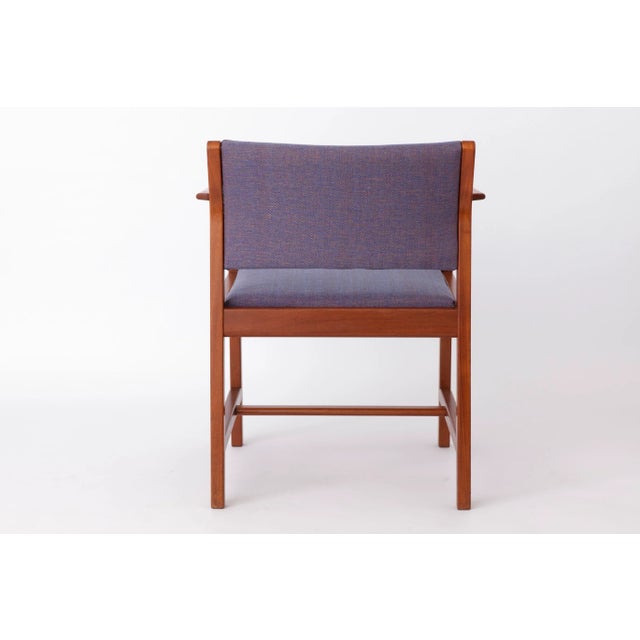 Vintage Armchair by Børge Mogensen for Fredericia Stolefabrik, 1960s For Sale - Image 4 of 11