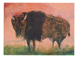 Monika Rossa, Bison, 2026, Oil on Canvas