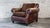 Animal Skin Ralph Lauren Leather and Paisley Velvet Club Chair For Sale - Image 7 of 16