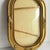 Early 20th Century Antique Eagle Convex Glass Picture Frame Gold Military Wwii Usa Large Oval Portrait For Sale - Image 5 of 8