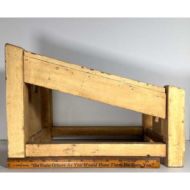 1920s Primitive Shoe Shine Bootblacks Stand For Sale - Image 15 of 16
