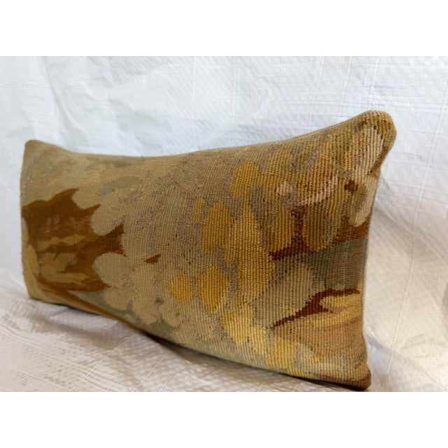 Renaissance 16th Century Brussels Flemish Tapestry Pillow For Sale - Image 3 of 7