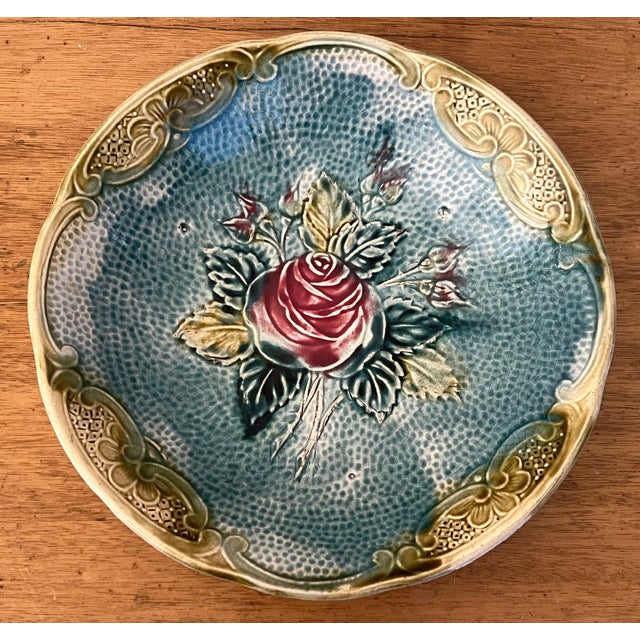 Wasmuel Rose Bowl, C. 1890, Belgium For Sale In San Francisco - Image 6 of 6