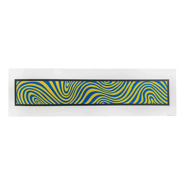 Sol LeWitt, Wavy Irregular Bands, Etching, 1996 For Sale