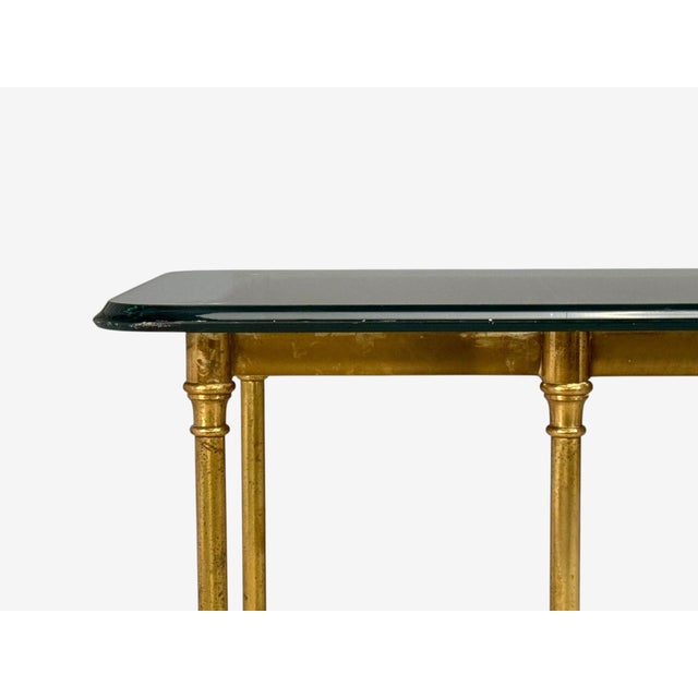 LaBarge, German Modern, Console Table, Brass, Glass, Germany, 1970s For Sale - Image 11 of 15
