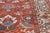 1920s Persian Heriz Rug in Blue, Pink, Red, White, and Yellow For Sale In New York - Image 6 of 13