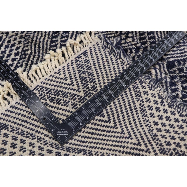 2010s Plush Beni Mrirt Moroccan Rug - 10'00 X 14'07 For Sale - Image 5 of 9