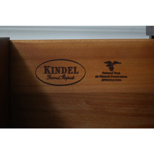 Kindel National Trust Mahogany Chest on Chest For Sale - Image 16 of 16