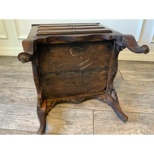 Wood Late 18th Century French Bedside Stand For Sale - Image 7 of 12