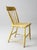 Wood Antique Primitive Painted Plank Seat Chair For Sale - Image 7 of 12