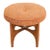 Mid Century Astro Vanity Stool by G Plan in Teak & Orange For Sale