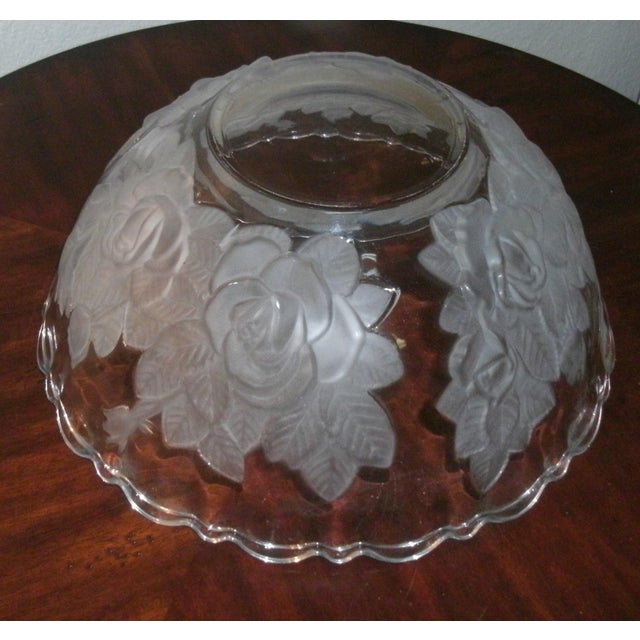 Mikasa Studio Nova Winter Rose 12 Serving Bowl Chairish