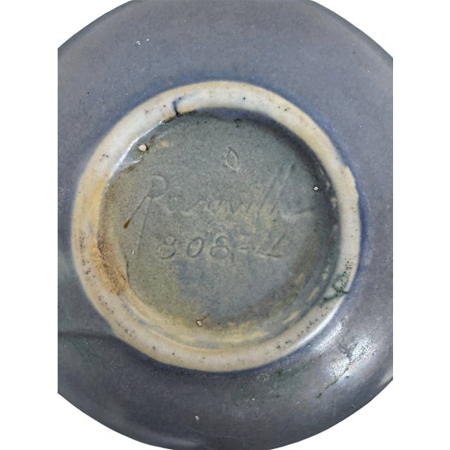 1937 "Thornapple" Squat Two-Handled Vase by Roseville For Sale - Image 13 of 13