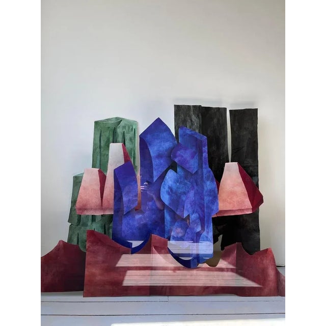 Velvet Realities Chocolate Wall Sculpture by Sven Jansse For Sale - Image 6 of 11