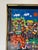 1980s Large Vintage Mexican Arpillería Folk Art Textile Wall Hanging – Framed Under Plexiglass For Sale - Image 5 of 12