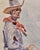 1920s Edward Borein "Western Cowboy on Horse"Original Rare 1924 Monotype For Sale - Image 5 of 12