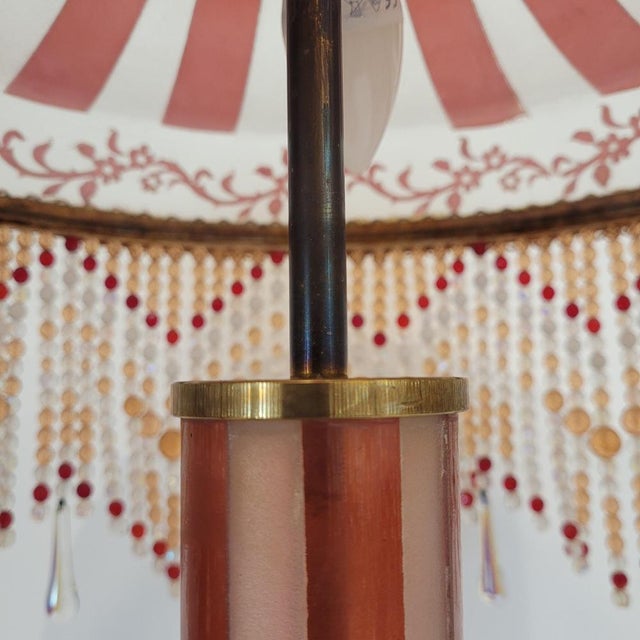 Art Nouveau Bent Glass and Acid Etching Table Lamp from Suberville, France, 1940s For Sale - Image 9 of 18