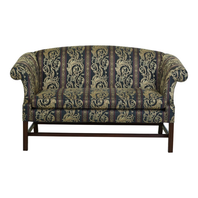 Stickley Colonial Williamsburg Mahogany Loveseat Sofa Chairish